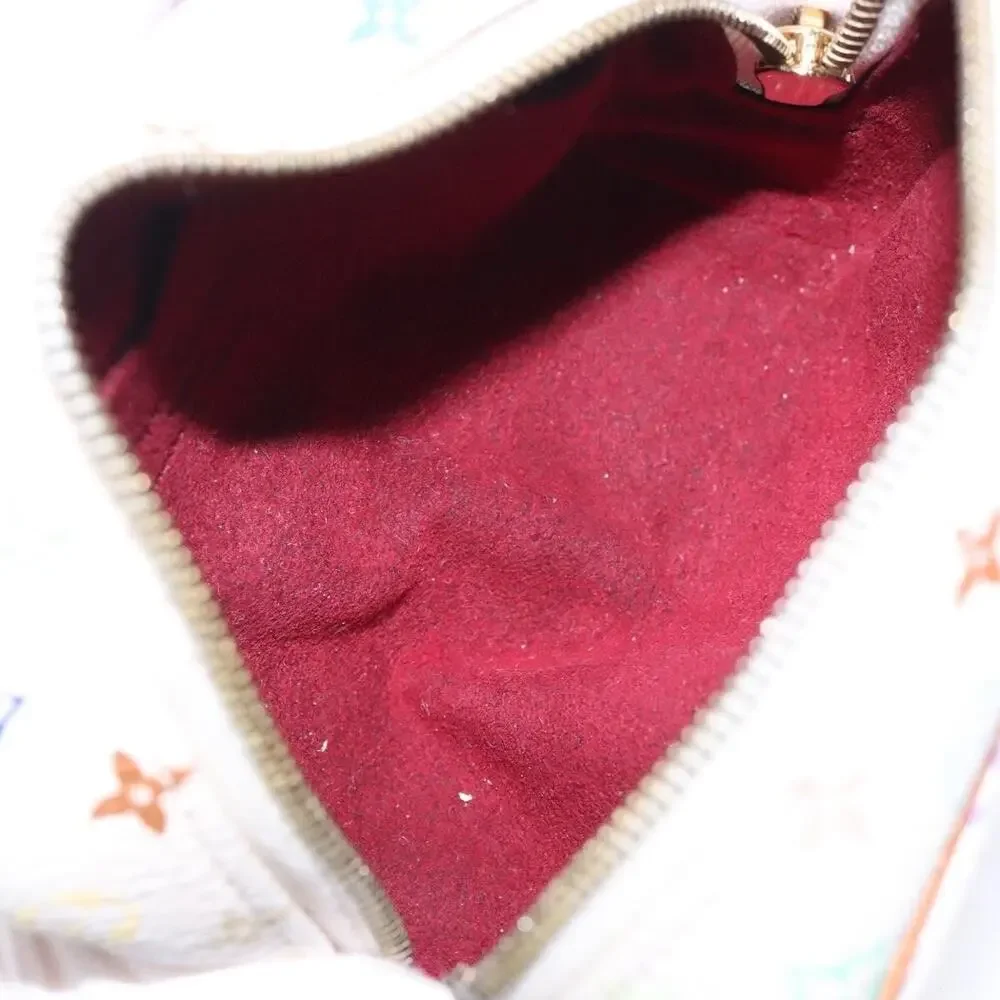 Louis Vuitton Monogram Multicolor Trousse Wapity White Pouch